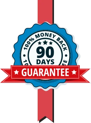Sciaticyl money back guarantee badge